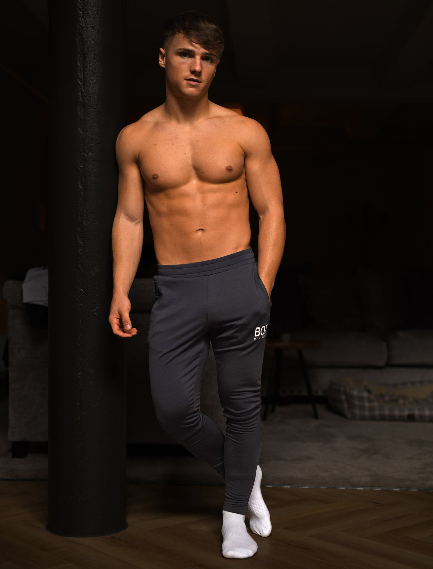Slink Joggers - Charcoal - boxmenswear - {{variant_title}}