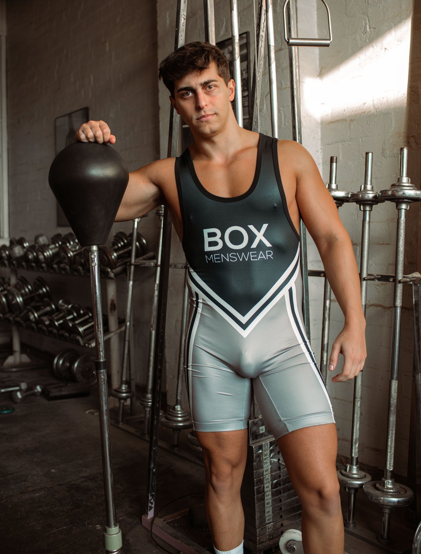 Singlet - Chevron Tones - boxmenswear - {{variant_title}}