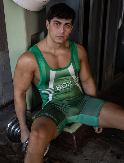 Singlet - Maverick Green - boxmenswear - {{variant_title}}