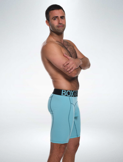 Defined Behind: Compression Shorts - Paradise Blue - boxmenswear - {{variant_title}}