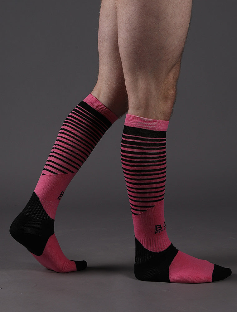 Action Pink Football Socks - boxmenswear - {{variant_title}}