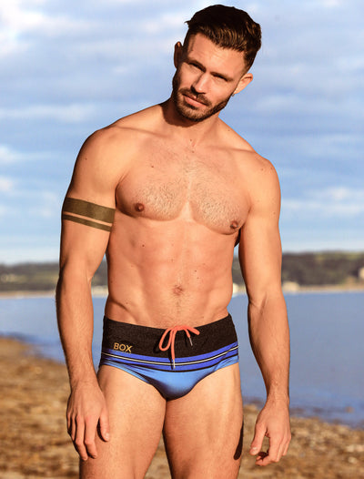 The Kute Edition: Swimming Sunga - Pacific Blue - boxmenswear - {{variant_title}}