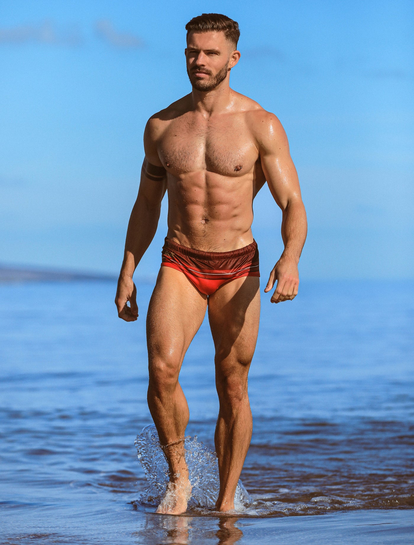 The Kute Edition: Swimming Sunga - Rio Red - boxmenswear - {{variant_title}}