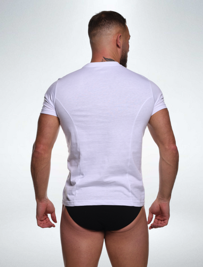 Mens T-Shirt: Dynamic Fit - Classic White - boxmenswear - {{variant_title}}