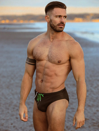 The Kute Edition: Swimming Trunks - Black Sands - boxmenswear - {{variant_title}}