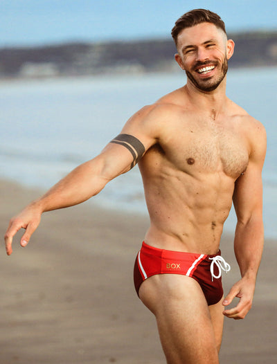 The Kute Edition: Swimming Trunks - Rio Red - boxmenswear - {{variant_title}}